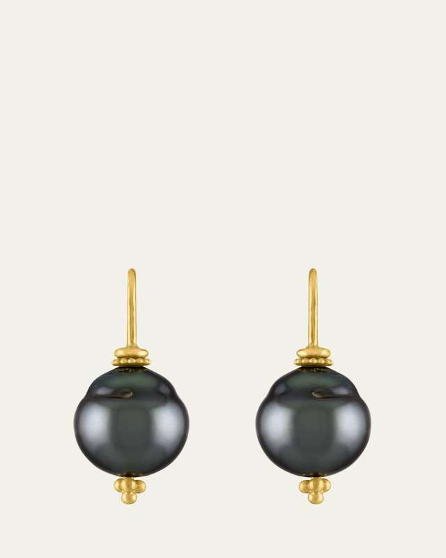 Tahitian Pearl Baby Linea Earrings